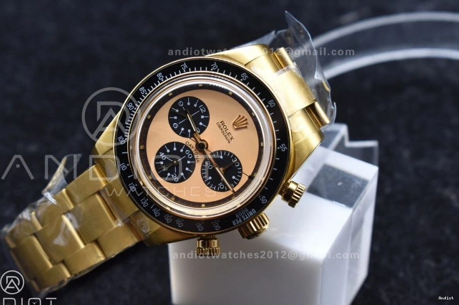Edition Dial ADGF YG YG on Black Best A7750 Daytona YG Bracelet 0501